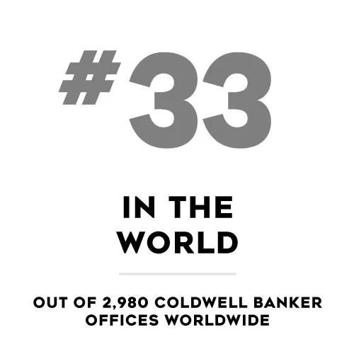 Coldwell Banker 33 award designation